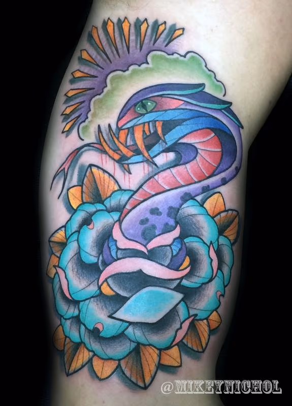 Snake and Rose