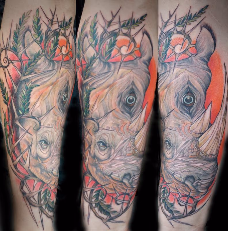 Rhino with Third Eye