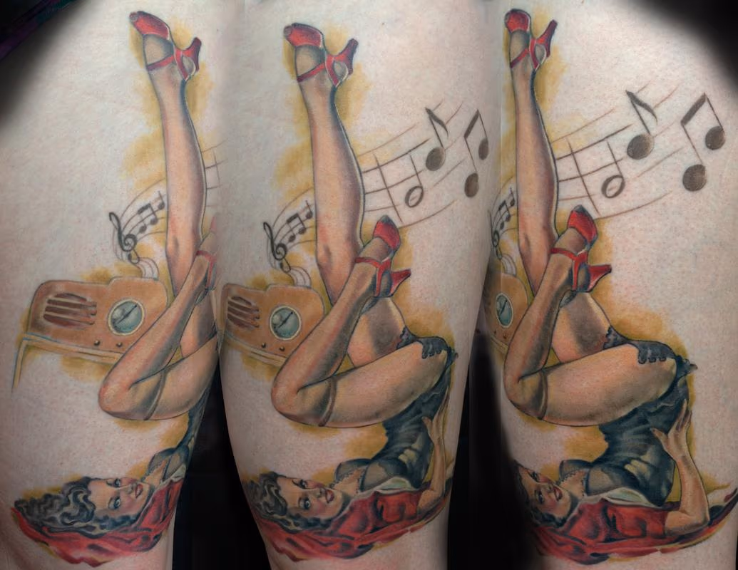 Elvgren Jukebox Pinup