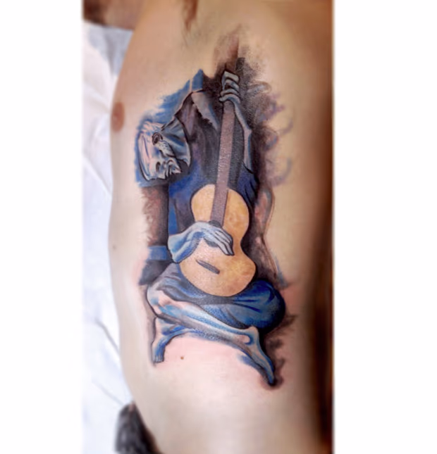 The Old Guitarist
