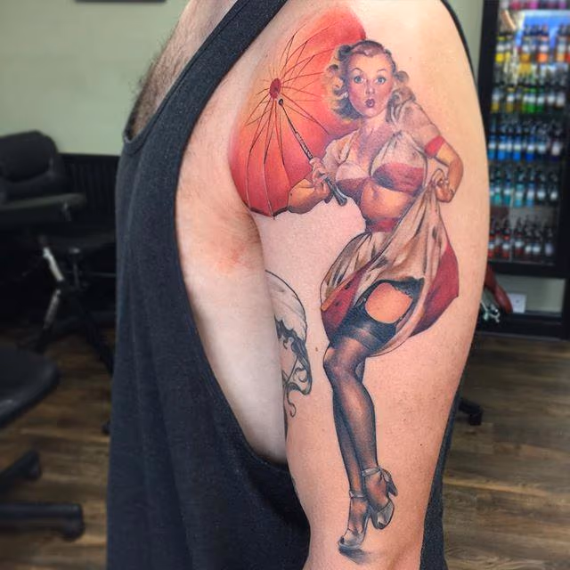Pin Up Lady