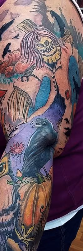 Scarecrow sleeve
