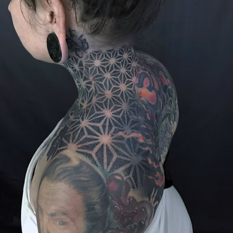 Neck Pattern Work