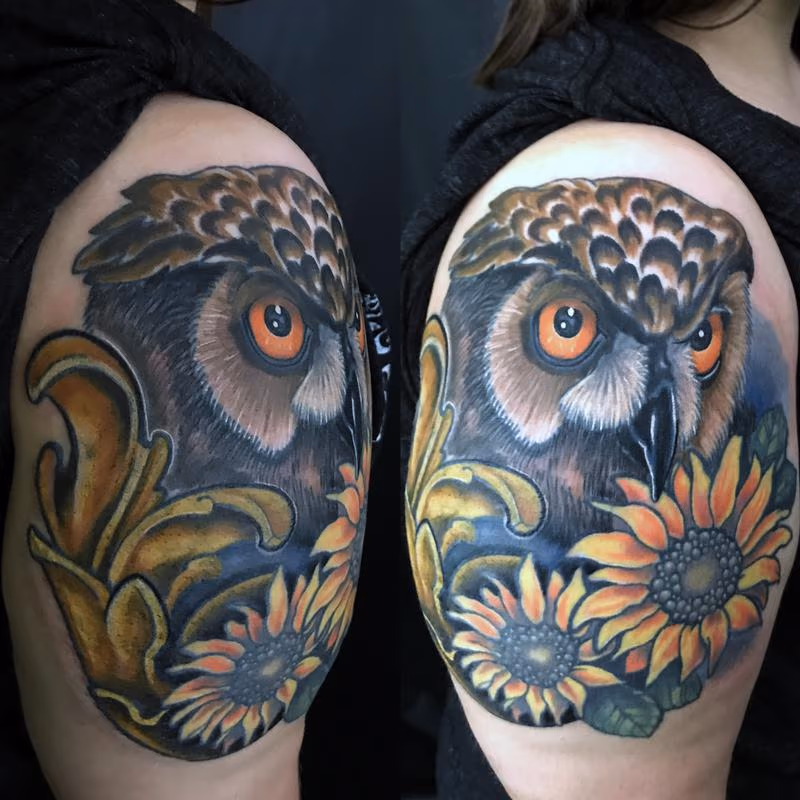 Owl Tattoo