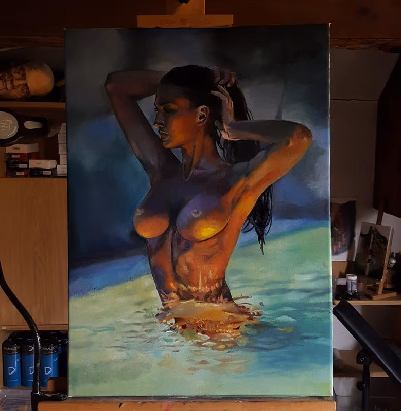 Oil on canvas