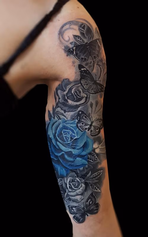 Cover up of an old tribal