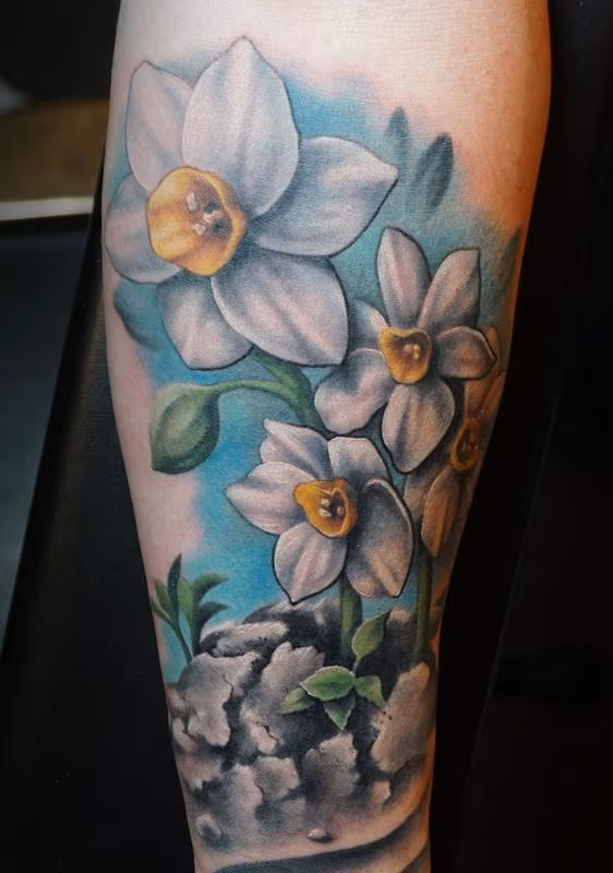 concret flowers