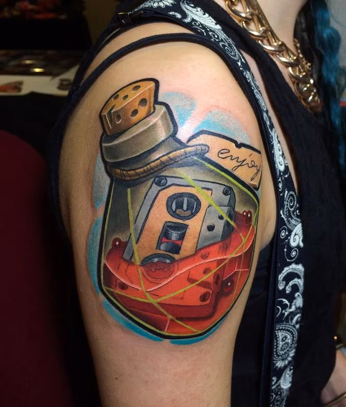 music -bottle