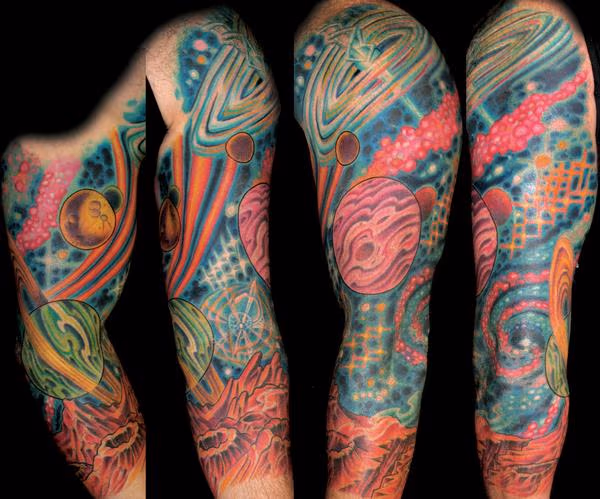 Outer space sleeve