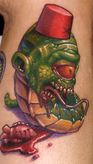 Color Creature Tattoo
