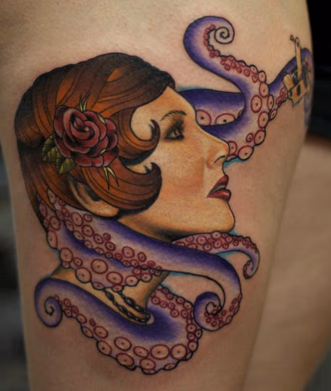 Pinup Girl Tattoo