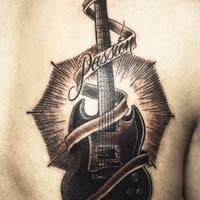 Guitar passion, Eddie Molina, The Hand of Fate Tattoo Parlor