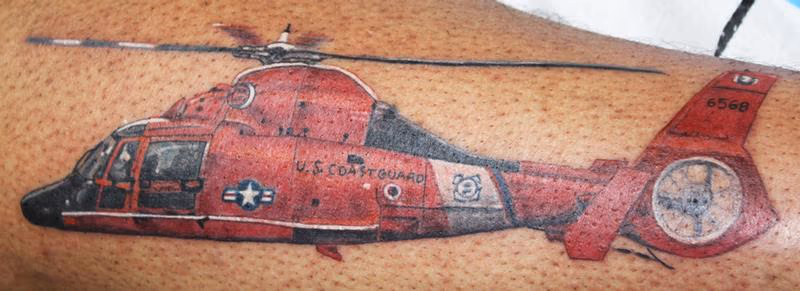 Coast Guard helicopter
