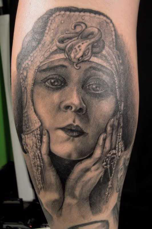Theda Bara of Cleopatra - 1917
