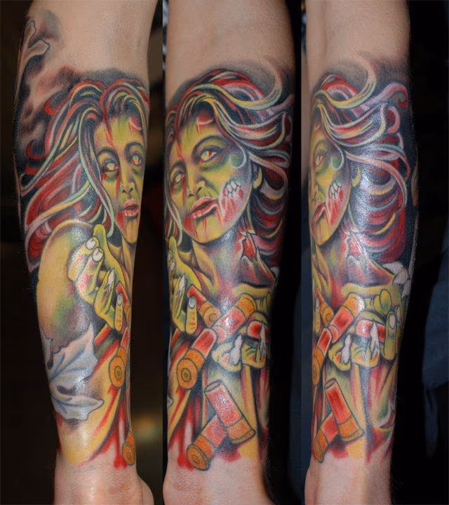 Zombie tatto