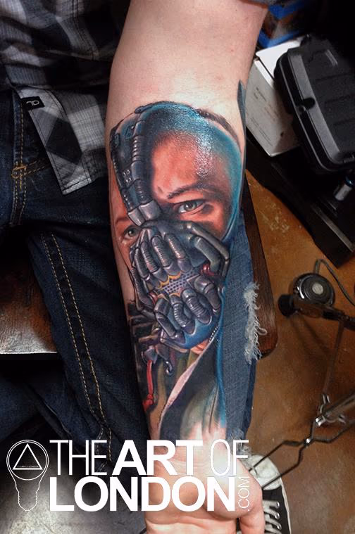 Bane Dark Knight Rises Tattoo