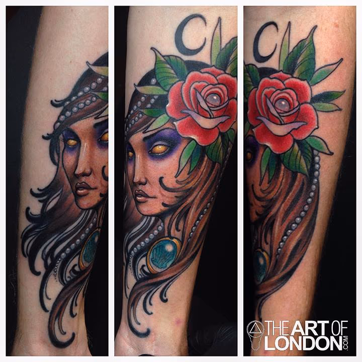 Pearl Girl Tattoo