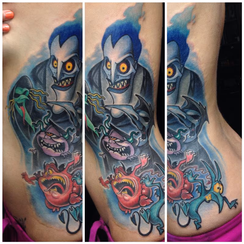 Hercules Villains Hades Tattoo