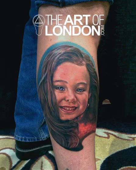 Little Girl Color Realism Portrait