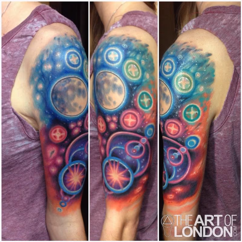 Galactic Space Tattoo