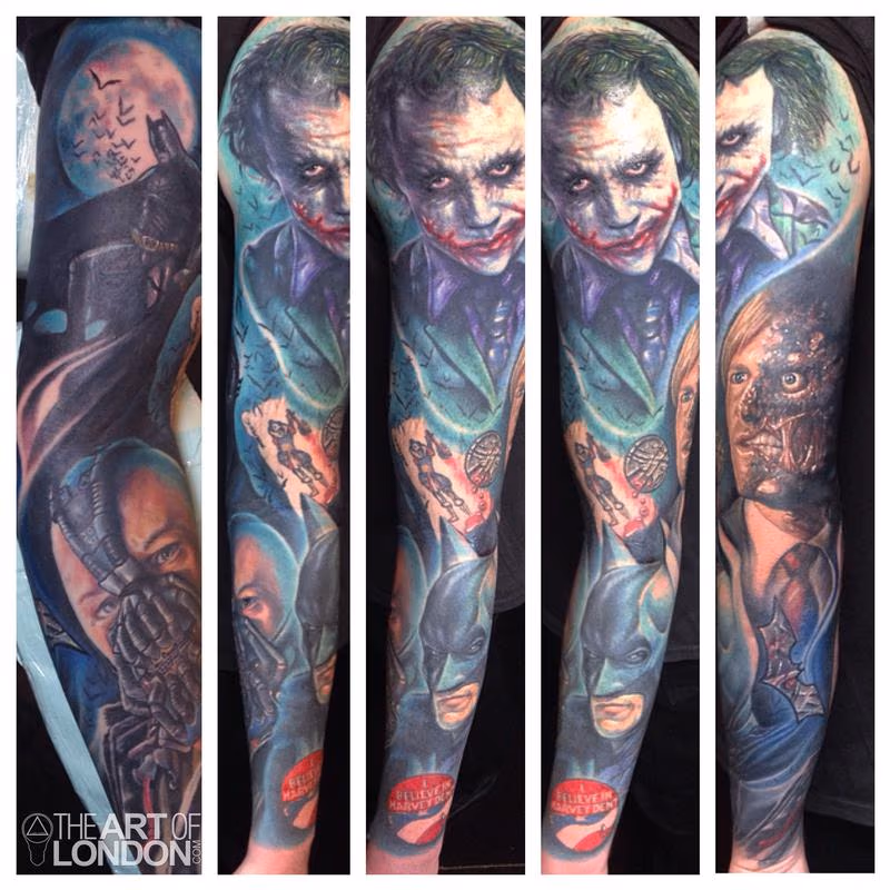 Batman Dark Knight Sleeve