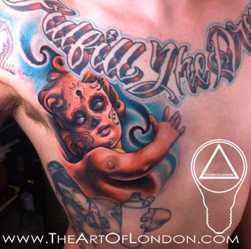Day of the Dead Cherub