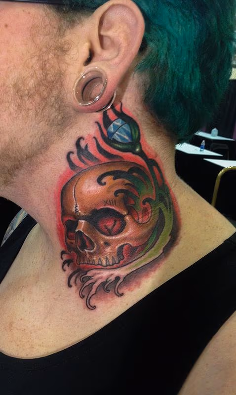 Stick To Your Guns Skull Diamond Tattoo