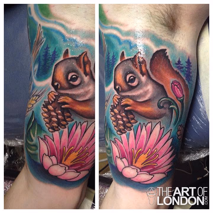 Squirrel Tattoo
