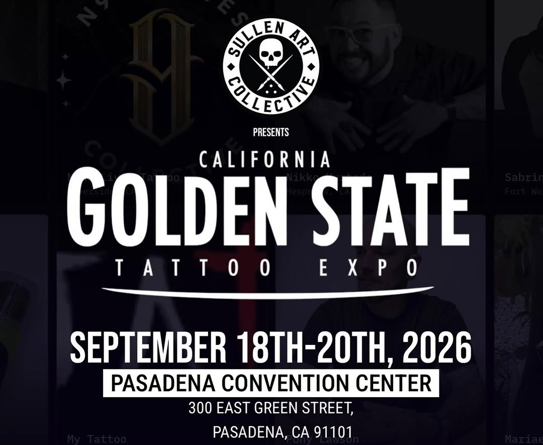 Cant wait for @goldenstatetattooexpo Biggest one yet. Book appts today.