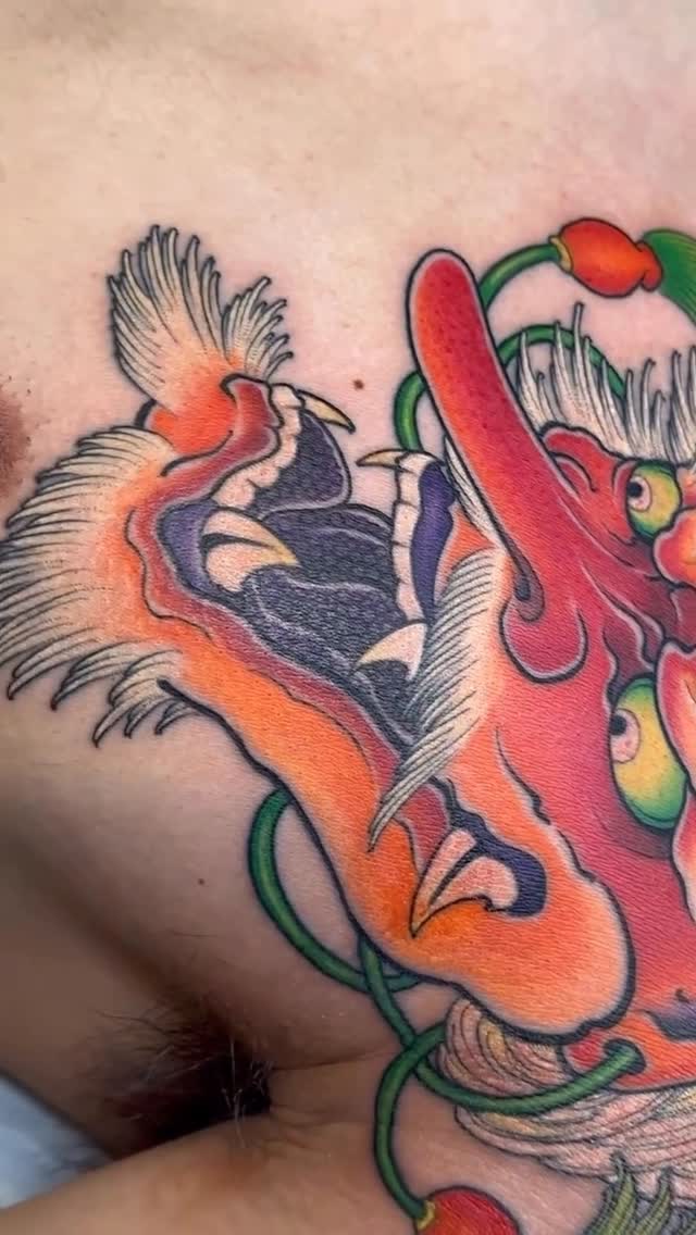 Tengu- a legendary creature from Japanese folklore, by @horiyotatt