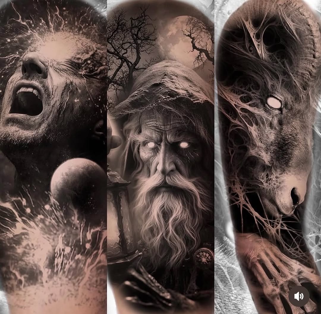 @ricardodecruzart will be at @godsofinktattooconvention this weekend. Limited availability, book today.