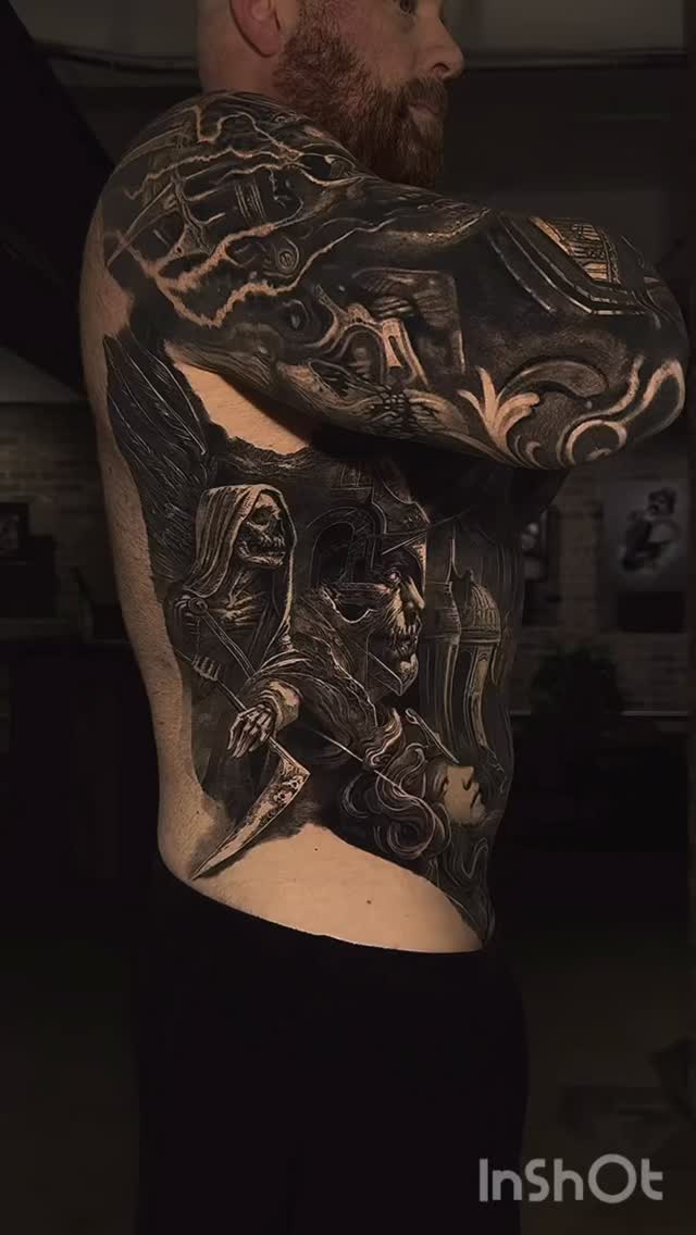 This is so 🔥. Had to share this.  Over 120 hours w/ @sebaslopeztattoo