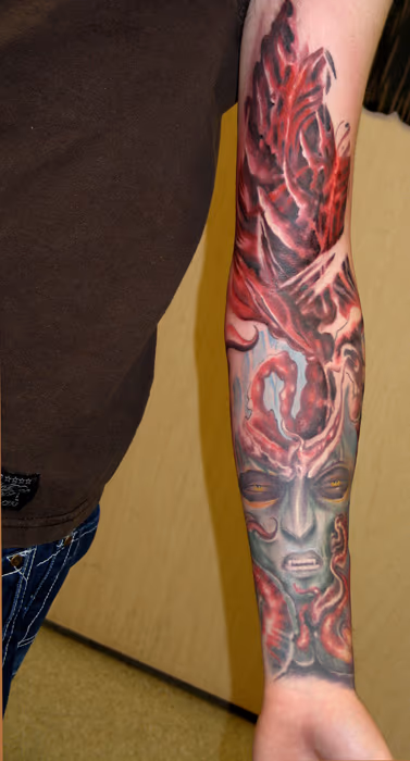 Freehand sleeve