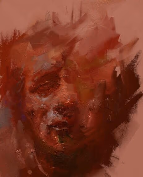 Recent exercise I did working from thought on this one. Really had fun with it.