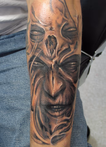 Freehand face