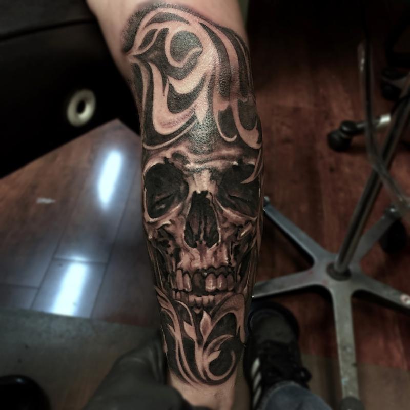 Human skull