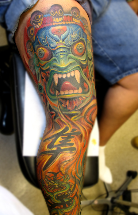 Oriental leg