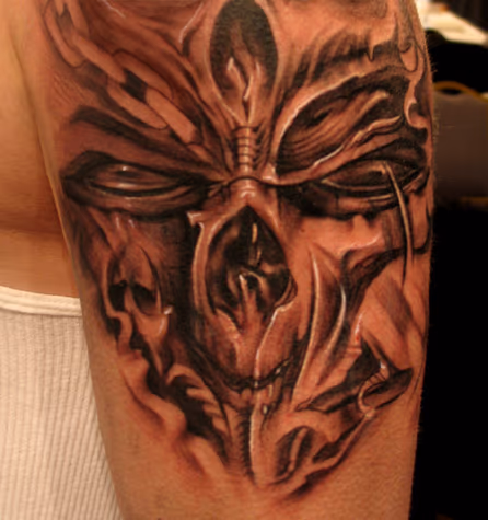 Freehand Skull