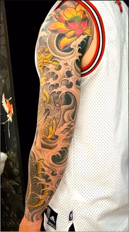 Back of the sleeve