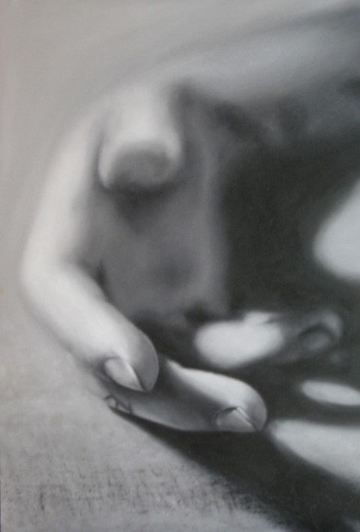 oil on pastel board