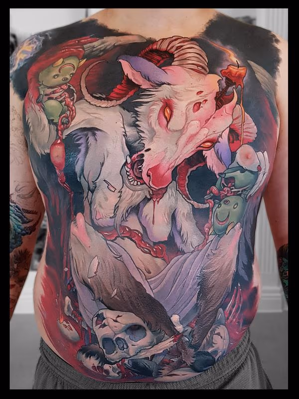 Chest Tattoo