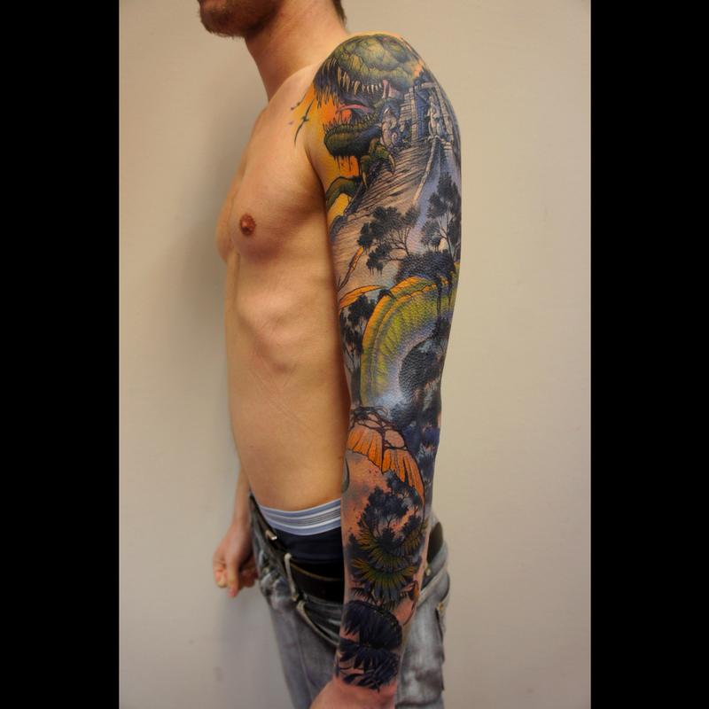 dinosaurs sleeve