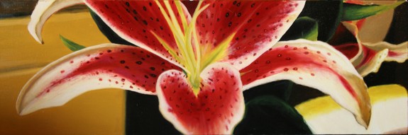 oil on canvas 18" x 6"