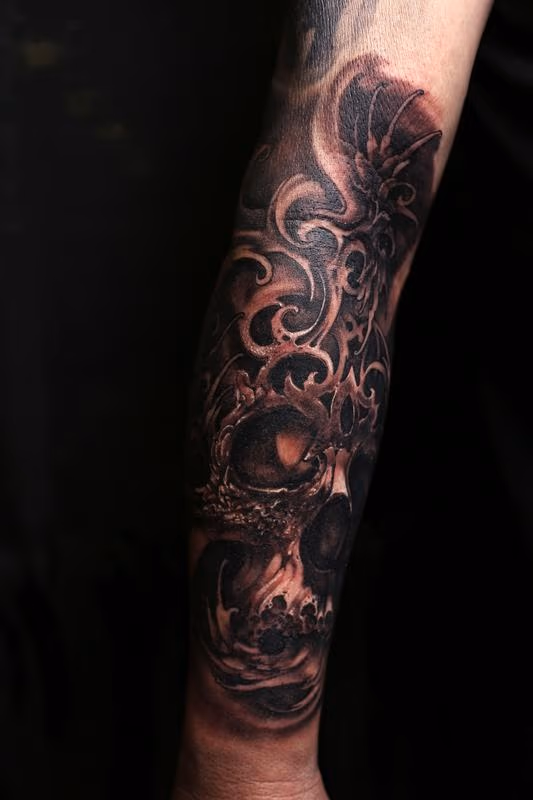 Ornate Skull