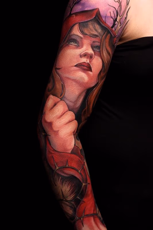 Little Red Riding Hood Sleeve