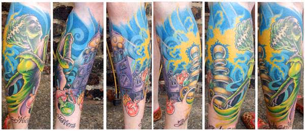 Bride of Frankenstein sleeve