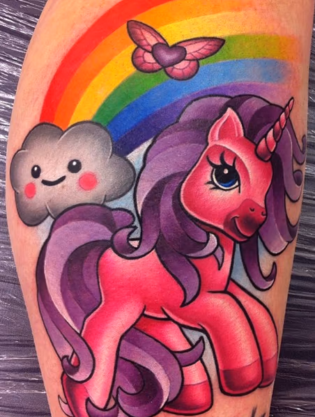 My little pony tattoo