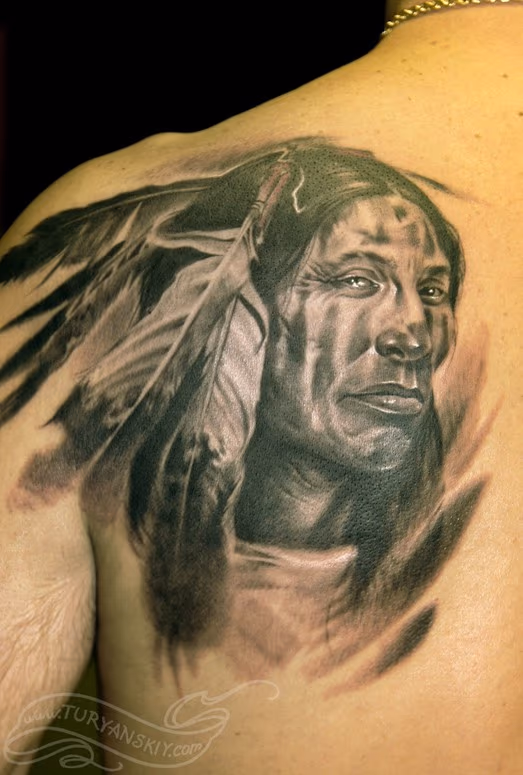 Native american warrior