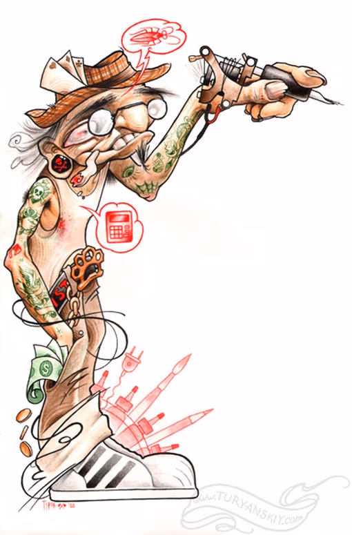 tattoo artist art