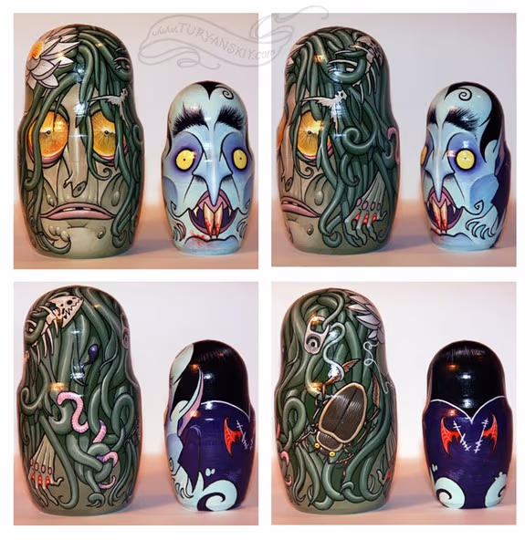 Russian wooden dolls 1